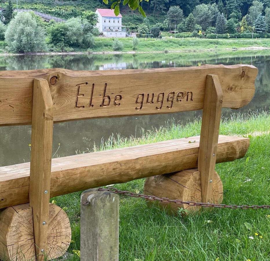 Elbpension & Ferienwohnung Saechsische Schweiz Pirna Exteriér fotografie