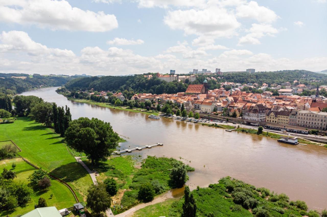 Elbpension & Ferienwohnung Saechsische Schweiz Pirna Exteriér fotografie
