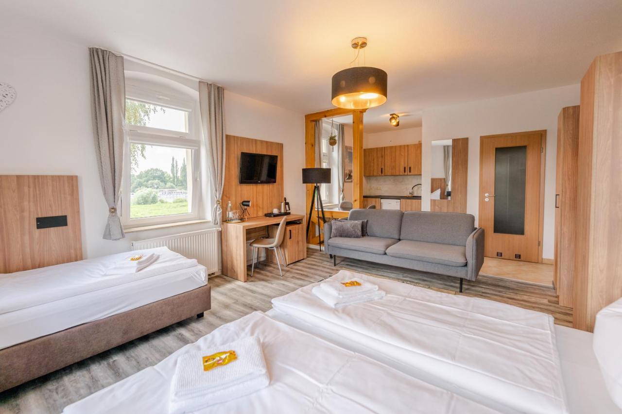 Elbpension & Ferienwohnung Saechsische Schweiz Pirna Exteriér fotografie